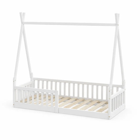 Lit enfant en bois Blanc 160x80 cm